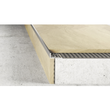  Csempeélvédő Alu L 8 mm 2,5fm Inox élvédő, sín, szegélyelem