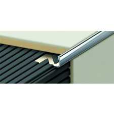  Csempeélvédő Alu L Polir 8mm 2,5fm élvédő, sín, szegélyelem