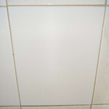 Csempematrica 3D Fehér Karbon Csempematrica 30x30cm tapéta, díszléc és más dekoráció
