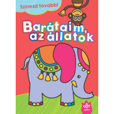 Csengőkert Kiadó Barátaim, az állatok - Színezd tovább! kreatív és készségfejlesztő