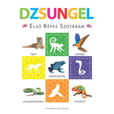 Csengőkert Kiadó Dzsungel - Első képes szótáram - Szivacskönyv gyermek- és ifjúsági könyv