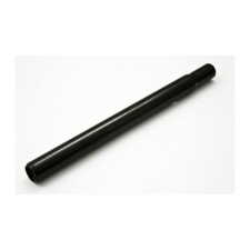 CSEPEL fej nélküli acél nyeregcső, 27,2 x 300 mm, fekete nyeregcső