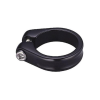 CSEPEL SC-50 csavaros nyeregcső bilincs, 28,6 mm, fekete