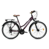 CSEPEL Traction 250 női trekking kerékpár 19" Padlizsán