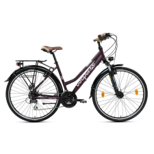 CSEPEL Traction 250 női trekking kerékpár 19" Padlizsán trekking kerékpár