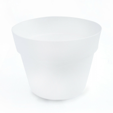 Cserép 18cm fehér J. kerti tárolás