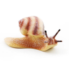 Csíkos csiga szobor 9 cm játékfigura
