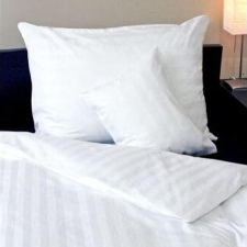  Csíkos damaszt szállodai nagypárnahuzat 15 db-os csomag lakástextília