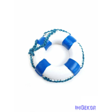  Csíkos mentőöv - Kék dekorációs kellék