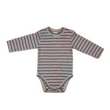  Csíkos vállonpatentos baba body kombidressz, body