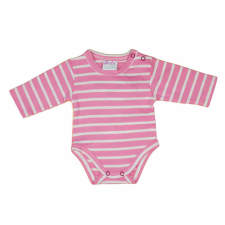 Csíkos vállonpatentos baba body kombidressz, body