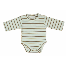 Csíkos vállonpatentos baba body kombidressz, body