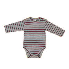 Csíkos vállonpatentos baba body - 86-os méret kombidressz, body
