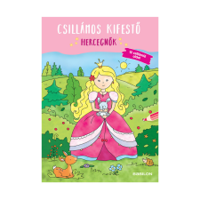  Csillámos kifestők - Hercegnők gyermek- és ifjúsági könyv
