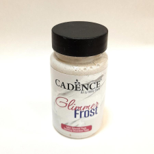 Csillámos stencilpaszta - Glimmer frost, 90 ml dekorációs kellék