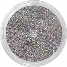  Csillámpor - Ezüst - hologramos körömdíszítő