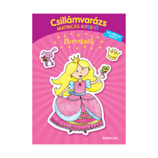  Csillámvarázs matricás kifestő - Hercegnők gyermek- és ifjúsági könyv