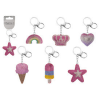  Csillogó kulcstartó lányoknak, 6 féle