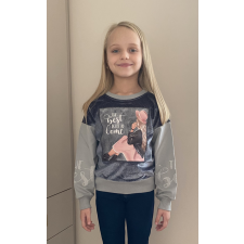  Csillogós mintás pulóver gyerek pulóver, kardigán