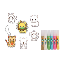  Csináld magad - állatos kristály függődísz, 18 db kreatív és készségfejlesztő