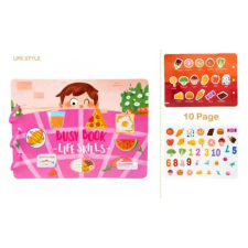  Csináld magad! - könyv - Mindennapi dolgaink - fejlesztő játék (Busy book - Life skills) kreatív és készségfejlesztő