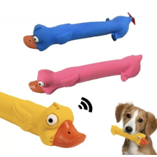  CSIPOGÓ LATEX GUMI KUTYAJÁTÉK-HOSSZÚKÁS KACSA játék kutyáknak