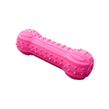  Csipogós gumicsont kutyáknak - rózsaszín játék kutyáknak