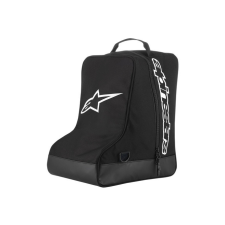 Csizmás táska Alpinestars fekete/fehér motoros csizma