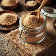  Csökkentett zsírtartalmú szezámmagliszt 25kg reform élelmiszer