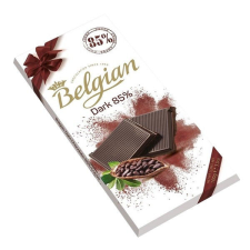 Csokoládé BELGIAN 85% étcsokoládé 100g csokoládé és édesség