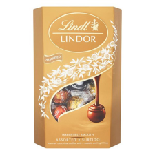  Csokoládé LINDT Lindor Assorted vegyes csokoládé golyók díszdobozban 337g csokoládé és édesség