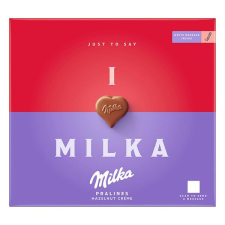Csokoládé MILKA ILoveMilka mogyorókrémes 110g csokoládé és édesség