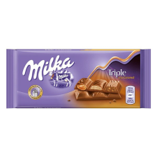  Csokoládé MILKA Tripla Karamellás 90g csokoládé és édesség