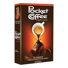  Csokoládé POCKET COFFEE 18 darabos 225g csokoládé és édesség