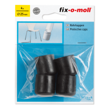  CSŐKUPAK 25MM ÁTMÉRŐ FEKETE, 4DB-OS bútor
