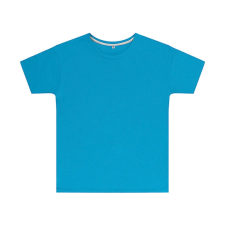 Csomag akciós póló (minimum 3 db) Gyerek rövid ujjú póló SG Kids&#039; Perfect Print Tagless Tee -140 (9-10/XL), Türkizkék gyerek póló