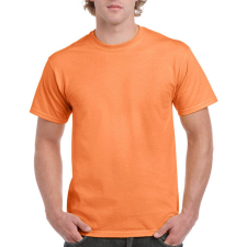  Csomag akciós póló (minimum 3 db) Uniszex póló Rövid ujjú Gildan Ultra Cotton Adult T-Shirt - S, Mandarinsárga férfi póló