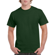  Csomag akciós póló (minimum 3 db) Uniszex póló Rövid ujjú Gildan Ultra Cotton Adult T-Shirt - S, Sötétzöld