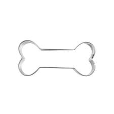 Csont alakú fém süteménykiszúró forma, 6 cm * 1,5 cm sütés és főzés