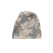  Csősapka kétrétegű extra, terep, kék-szürke babasapka, sál