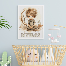 csucsajandek Horoszkópos falikép - Nyilas ( fiú ) grafika, keretezett kép