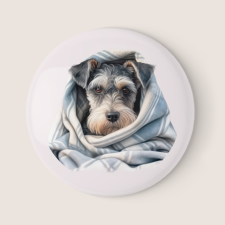 csucsajandek Hűtőmágnes-Schnauzer hűtőmágnes