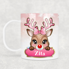 Csúcsajándék Névre szóló bögre - Szarvaslány bögrék, csészék