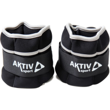 Csukló- és bokasúly Aktivsport 2x2 kg fekete-szürke kézisúlyzó