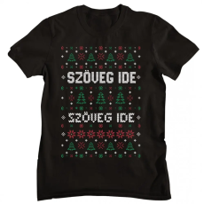  Csúnya Karácsonyi Férfi Pólók - Egyedi szöveggel