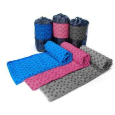  Csúszásgátlós jógatörölköző ajándék táskával - kék lakástextília