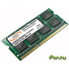 CSX 2GB Notebook DDR3 1066Mhz CSXO-D3-SO-1066-2GB memória (ram)