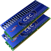 CSX 4GB 1600MHz DDR3 RAM CSX + Metal Cooler (2x2GB) (CSXO-CEC3-1600-4GB-KIT) - Memória