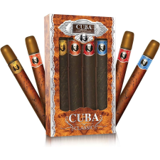 Cuba , SET: Gold EDT 35ml + Blue EDT 35ml + Red EDT 35ml + Orange EDT 35ml kozmetikai ajándékcsomag