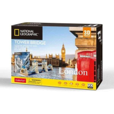 CubicFun 3D puzzle 120 db-os London Tower Bridge puzzle, kirakós